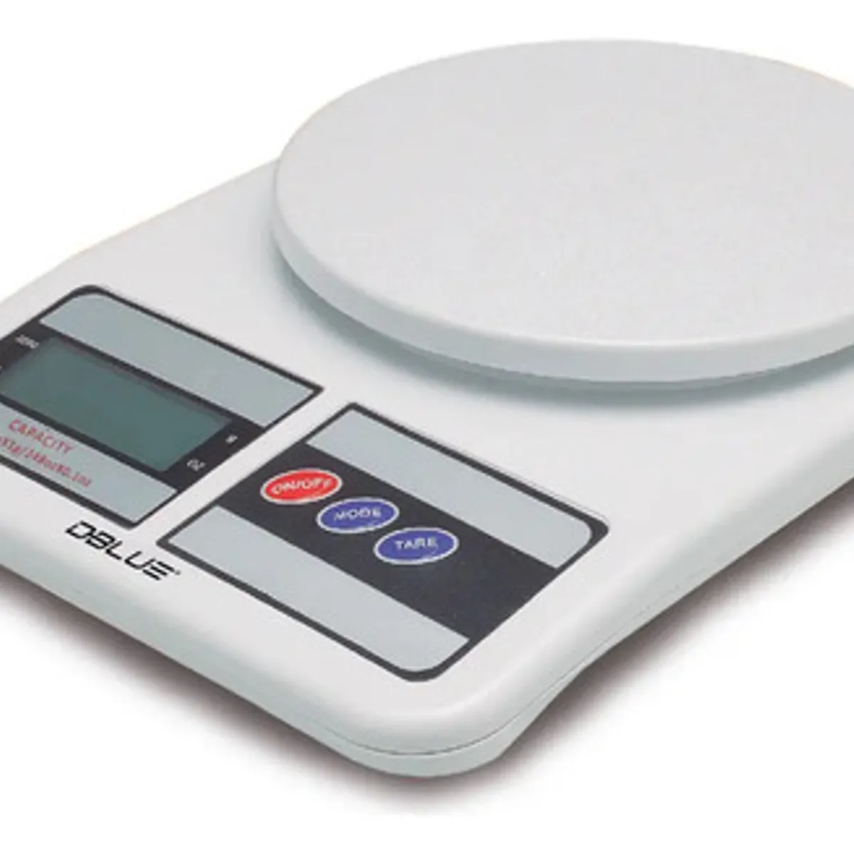 DBLUE - Pesa Digital Para Cocina Hasta 7kg Dblue Dbpdws33w Blanco