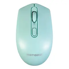 MOTOMO - Mouse Inalambrico Usb 800/1200dpi 4b Celeste Compm033 Celeste