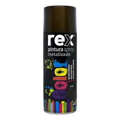 REX - Pintura Spray Metalizado Bronce 400ml 60021