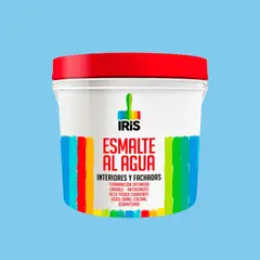 IRIS - Esmalte al agua 1gl celeste