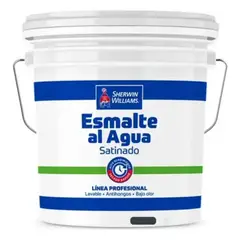 SHERWIN WILLIAMS - Esmalte al agua satinado 1tn base x