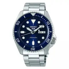 SEIKO - Reloj 5 Hombre Automátic Sport Blue 100m Srpd51k1