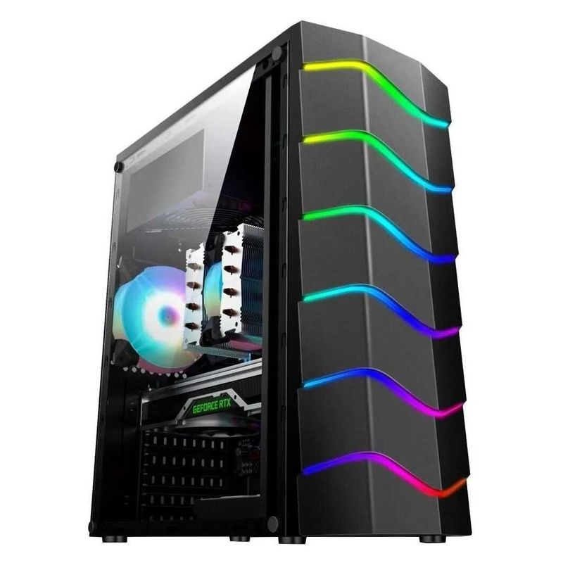 GENERICO - Gabinete Atxm-Atx Acrílicousb3.0 Alseye Poseidon