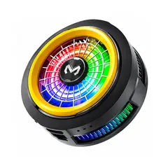 MEMO - Cooler Gamer Celular CX20 Magnético Semiconductor 10W RGB USB-C 5500RPM Clip