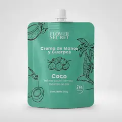 FLOWER SECRET - Crema Hidratante Manos Y Cuerpo Coco Coco