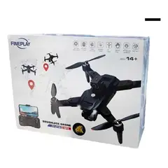 GENERICO - Drone Fineplay FP-Z736 4K Cámara GPS FPV Negro 5G 25min