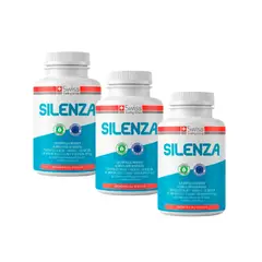 SWISS NATURE LABS - Silenza 3 frascos con 60 capsulas cada uno