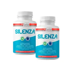 SWISS NATURE LABS - Silenza 2 frascos con 60 capsulas cada uno