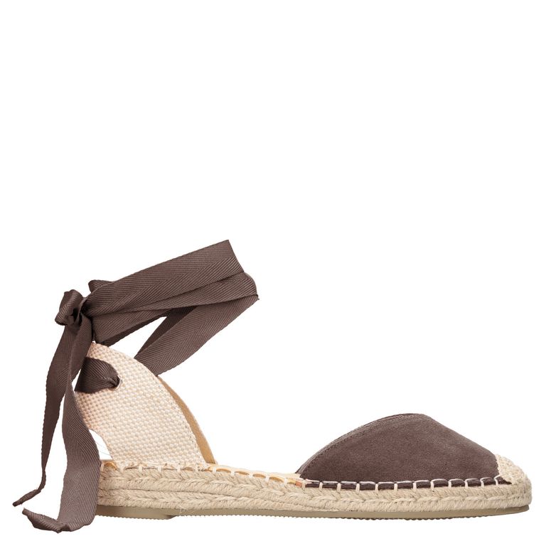 Alpargata Casual Mujer Marrón oscuro