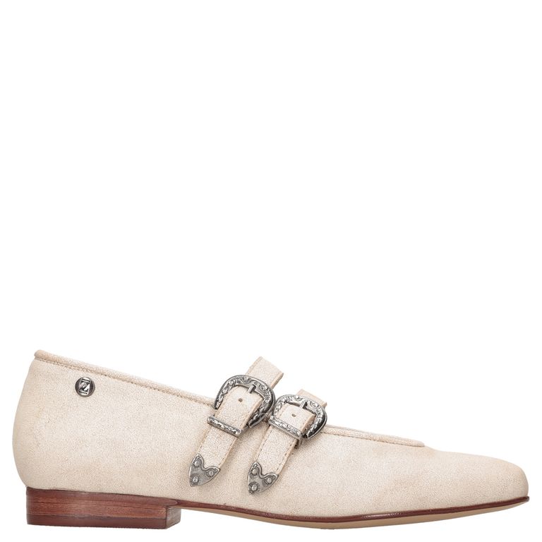 Ballerina Casual Mujer Beige