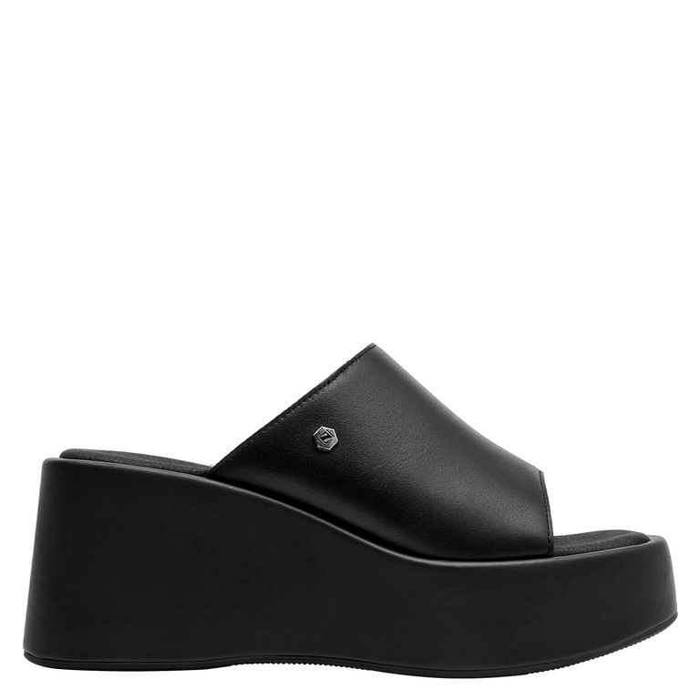Sandalia Casual Mujer Negro