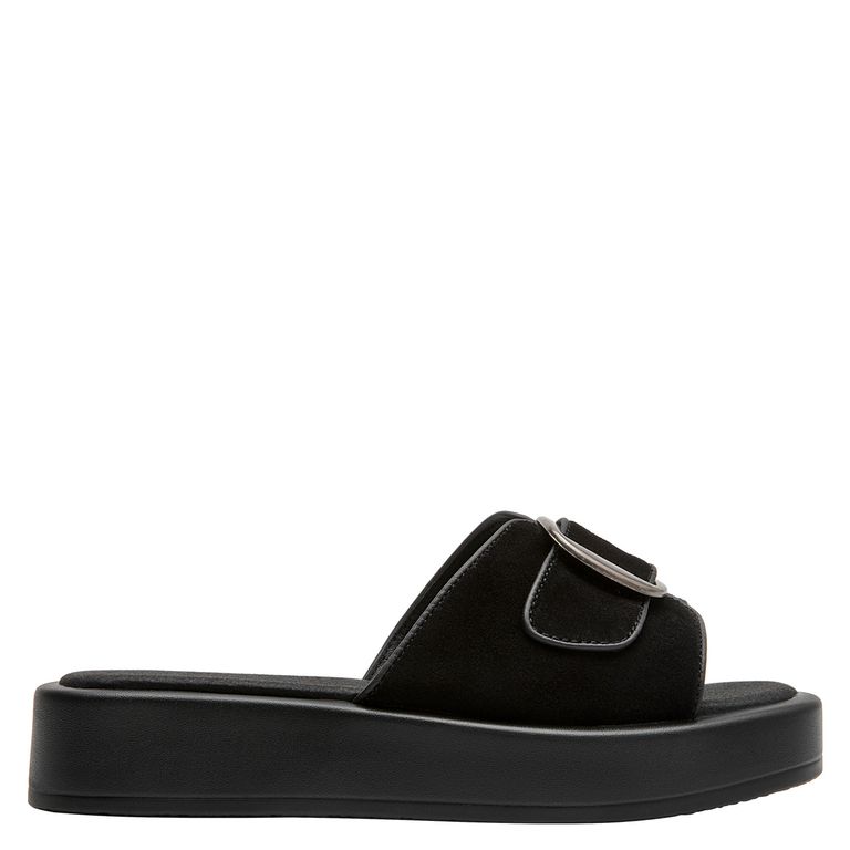 Sandalia Casual Mujer Negro