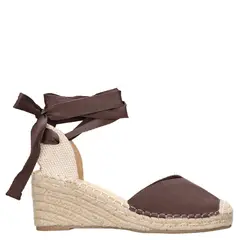 POLLINI - Alpargata Casual Mujer Marrón oscuro