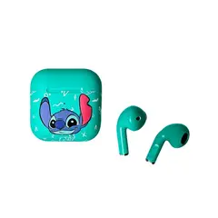 DISNEY - Audífonos Bluetooth Stitch Multicolor Verde