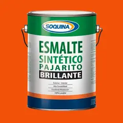 SOQUINA - Esmalte sintetico 1gl pajarito naranja