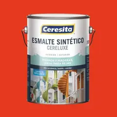 CERESITA - Esmalte sintetico 1gl cereluxe naranja