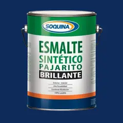 SOQUINA - Esmalte sintetico 1gl pajarito azul pacifico