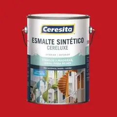 CERESITA - Esmalte sintetico 1gl cereluxe bermellon