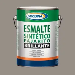 SOQUINA - Esmalte sintetico 1gl pajarito gris perla