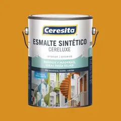 CERESITA - Esmalte sintetico 1gl cereluxe amarillo caterpilar