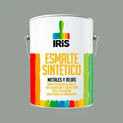 IRIS - Esmalte sintetico 1gl gris plata