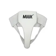 MUUK - PROTECTOR DEPORTIVO DE COMBATE GENITAL FEMENINO COLOR BLANCO