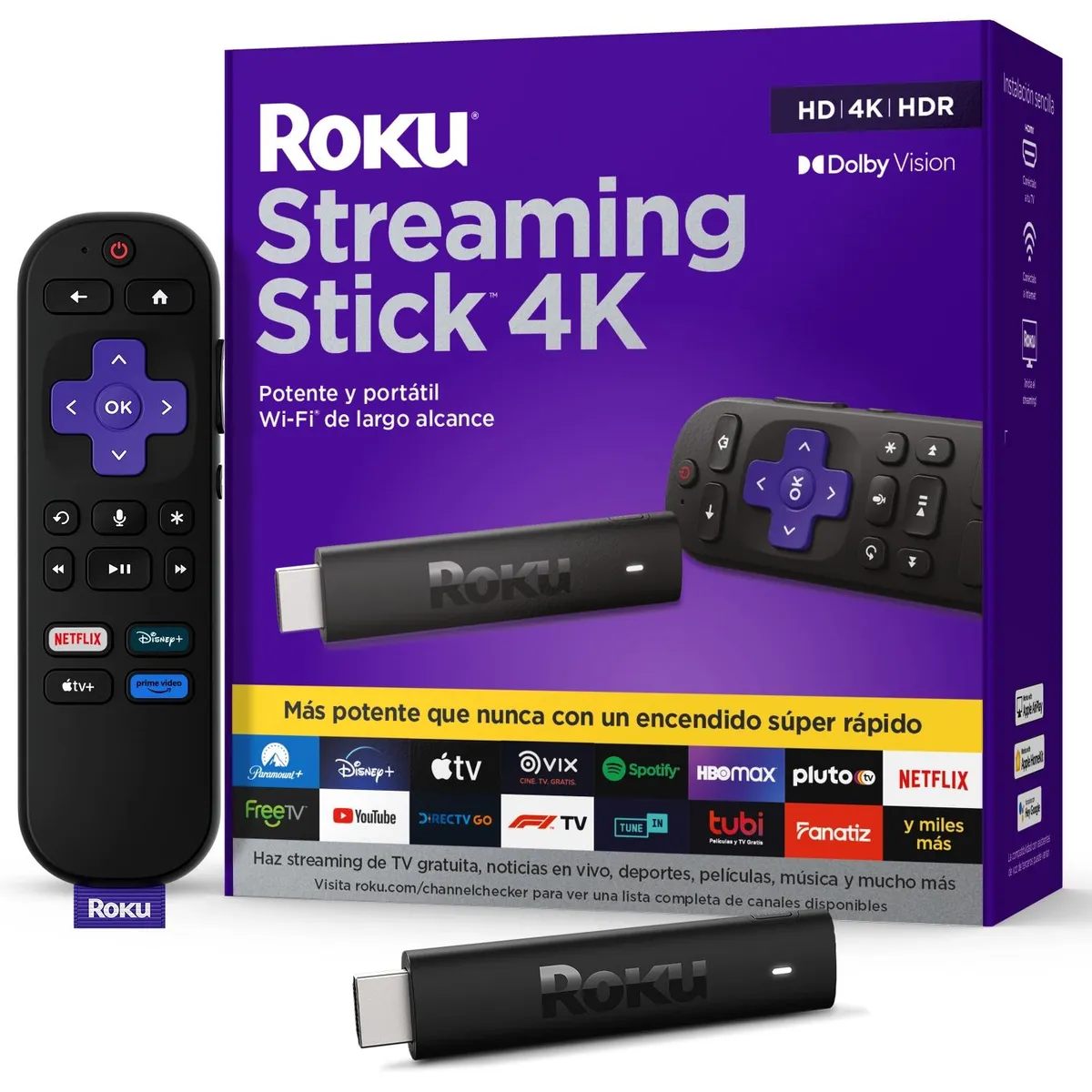 ROKU - Streaming Stick 4K Roku