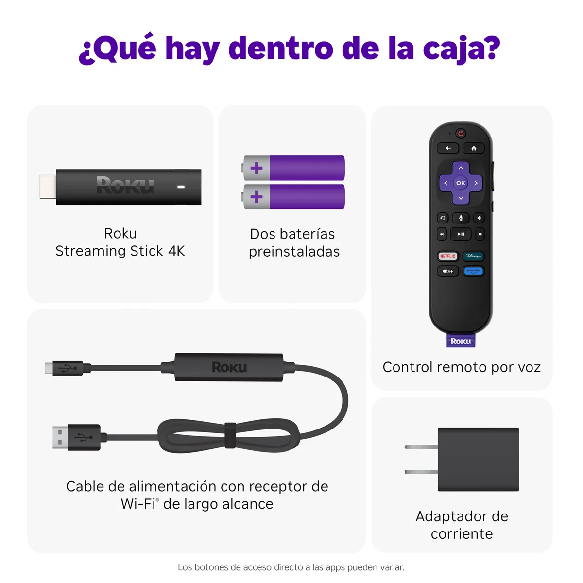 ROKU - Streaming Stick 4K Roku