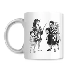 GENERICO - Tazon Dororo Hyakkimaru Tanjiro Zenitsu Demon Slayer Taza Sublimada 325ml