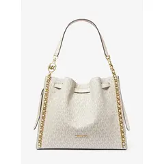 MICHAEL KORS - Cartera Mina Signature Cream