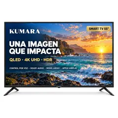 KUMARA - Smart TV 55" QLED 4K UHD HDR VIDAA KQ55V25