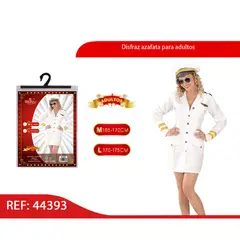 GENERICO - Disfraz de Capitana de Barco para Mujer Adulta Talla Aleatoria 44393
