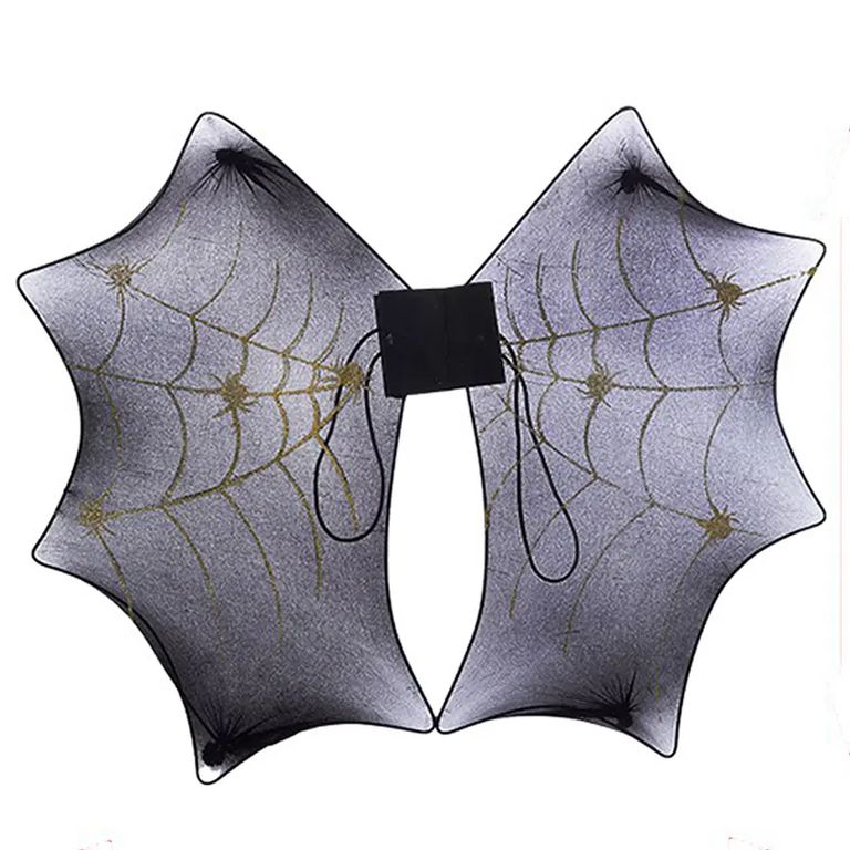 GENERICO Alas telaraña Halloween colores surtidos 37x50cm 65882