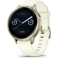 GARMIN - Venu 4 Smartwatch AMOLED 41mm (Lunar Gold/Bone)