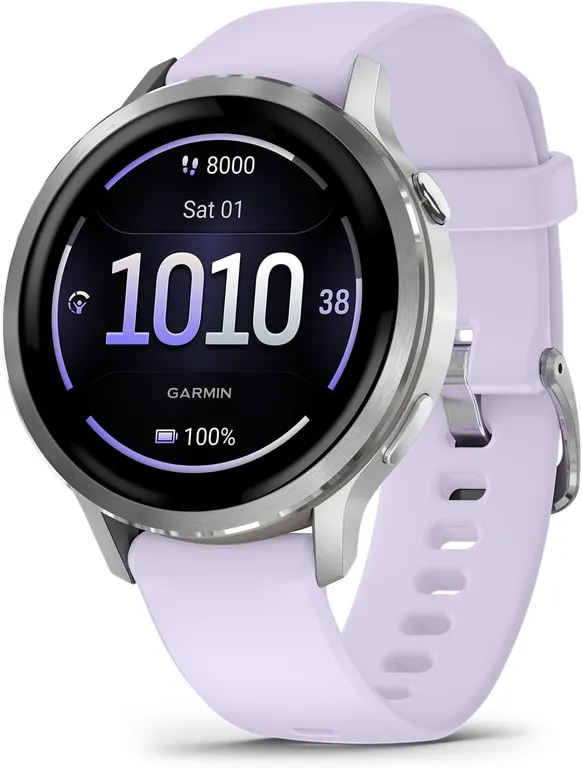 Venu 4 Smartwatch AMOLED 41mm (Silver/Periwinkle)
