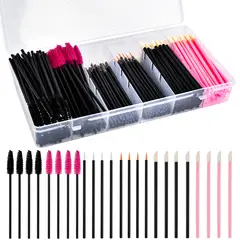 YAYKO - 250 Cepillos Desechable Para Cejas Y Pestañas Extensión