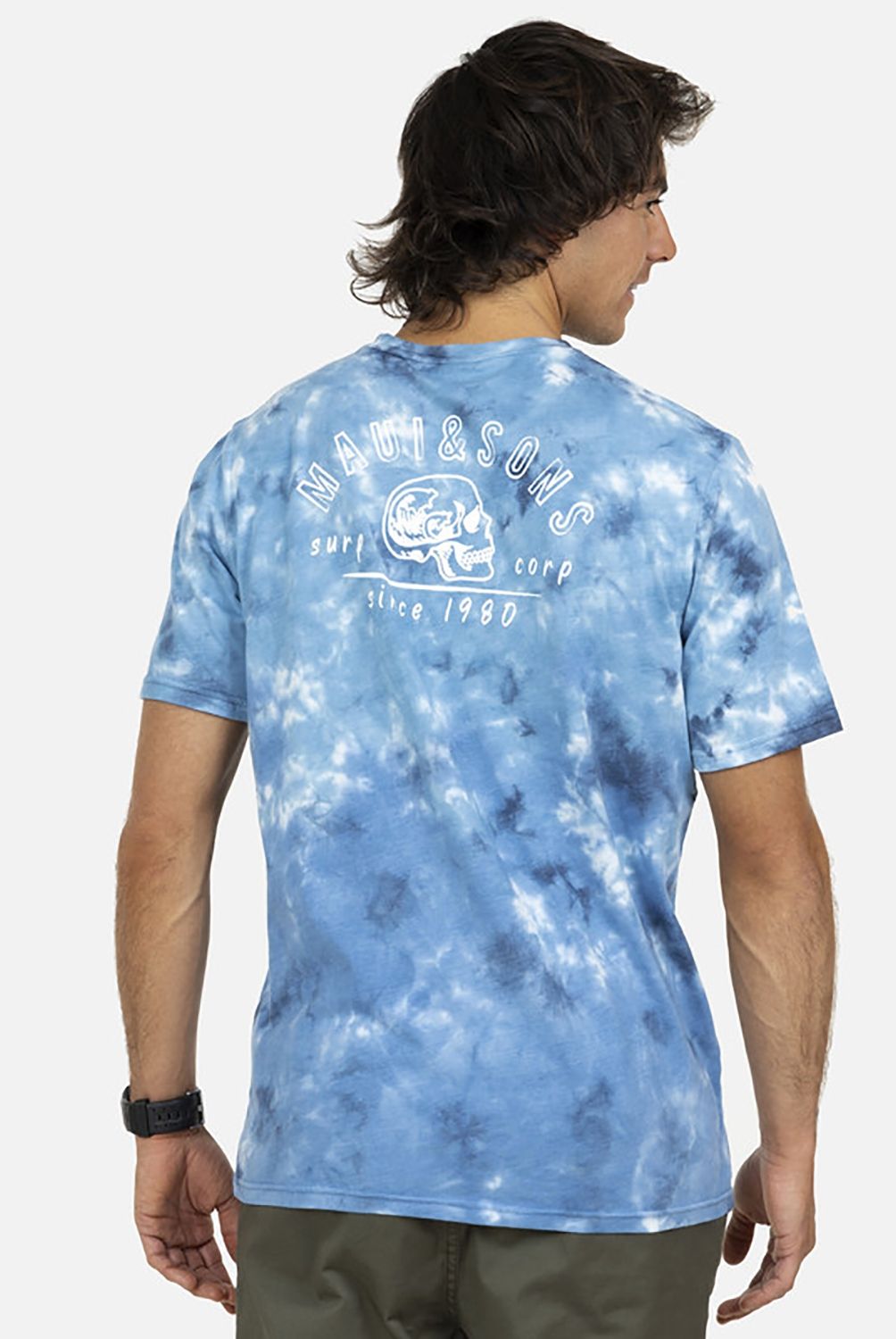 MAUI AND SONS - Polera M/C 5P589 Azul