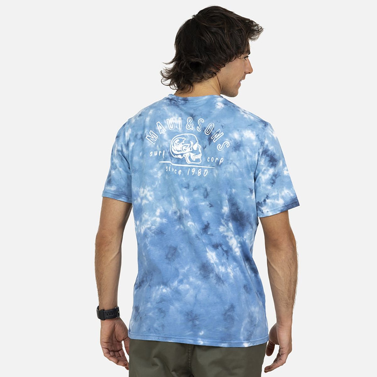 MAUI AND SONS - Polera M/C 5P589 Azul