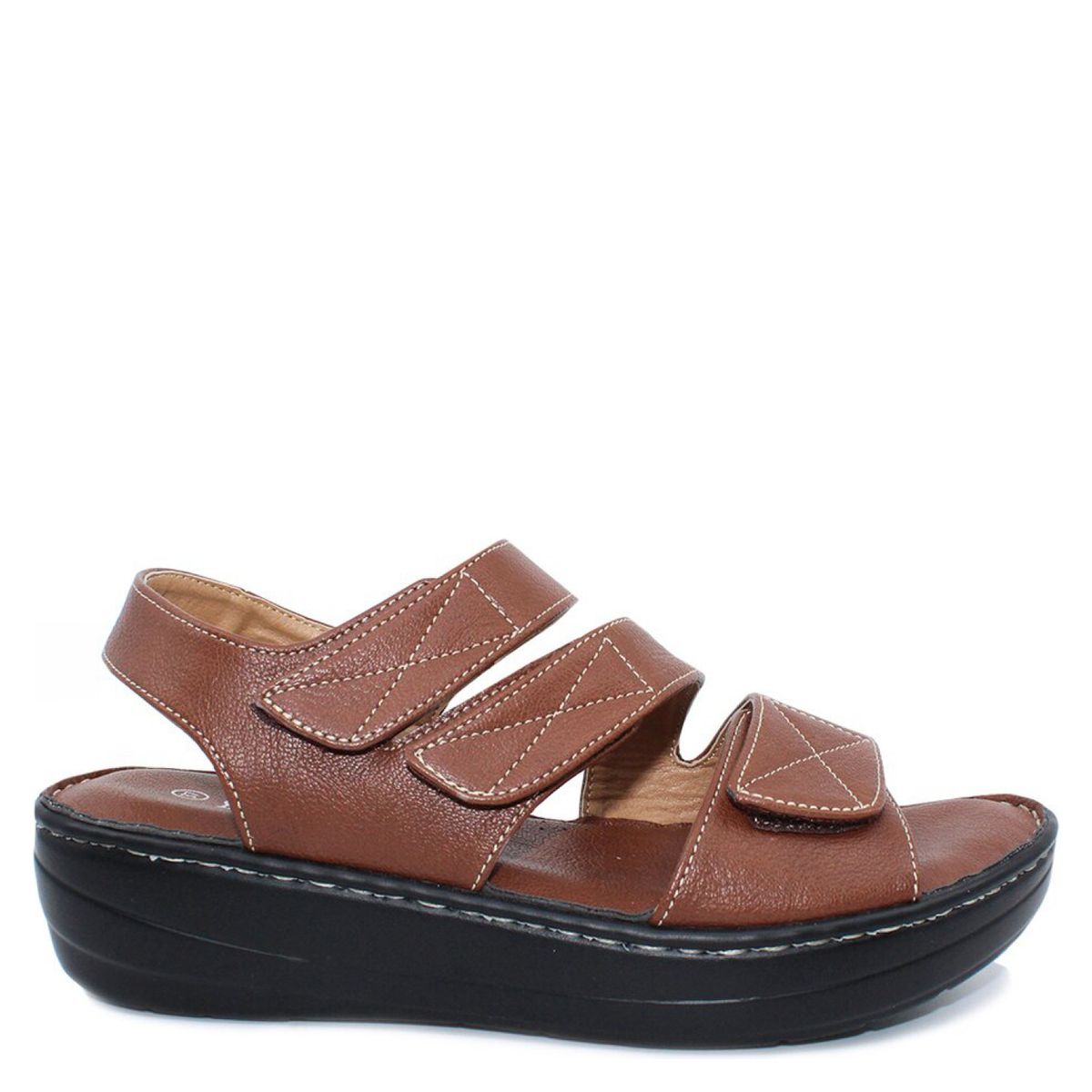 STYLO SHOES - Sandalia Mujer Café