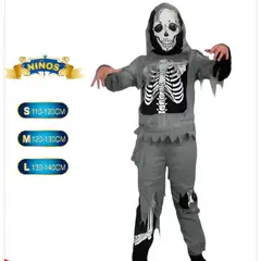 GENERICO - Disfraz de Zombie Gris Halloween para Niño Talla Aleatoria 43584