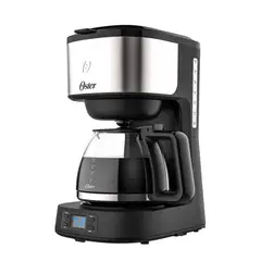 OSTER - Cafetera Electrica 8 Tazas 800W Programable BVSTDC10SS