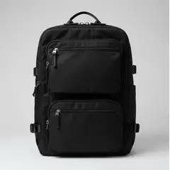 GENERICO - Mochila Urbana D&B Éirí 30L Laptop 15.6 USB 6 Bolsillos - Negro/Gris