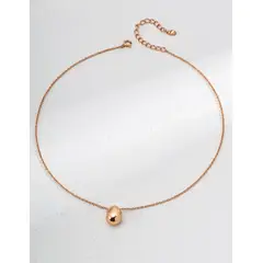 YONG JUN - Collar de Plata 925 Estilo Minimalista Ajustable Modelo D0608