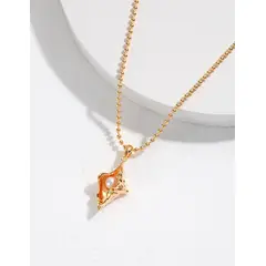 EMPOLI - Collar de Plata 925 con Perlas Ajustable Diseño Elegante