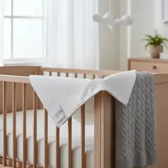 GENERICO - Sabanilla Protectora Impermeable 100x120 cm para Cuna