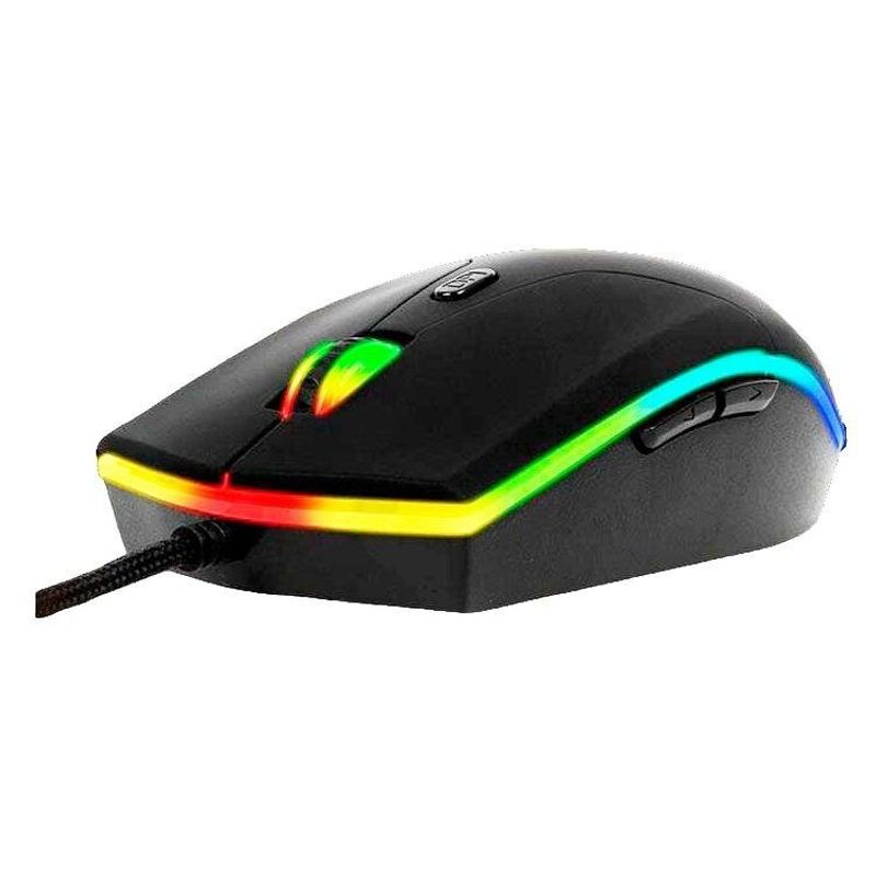 MEETION - Mouse Gamer Meetion Gm21 Negro  Policromático
