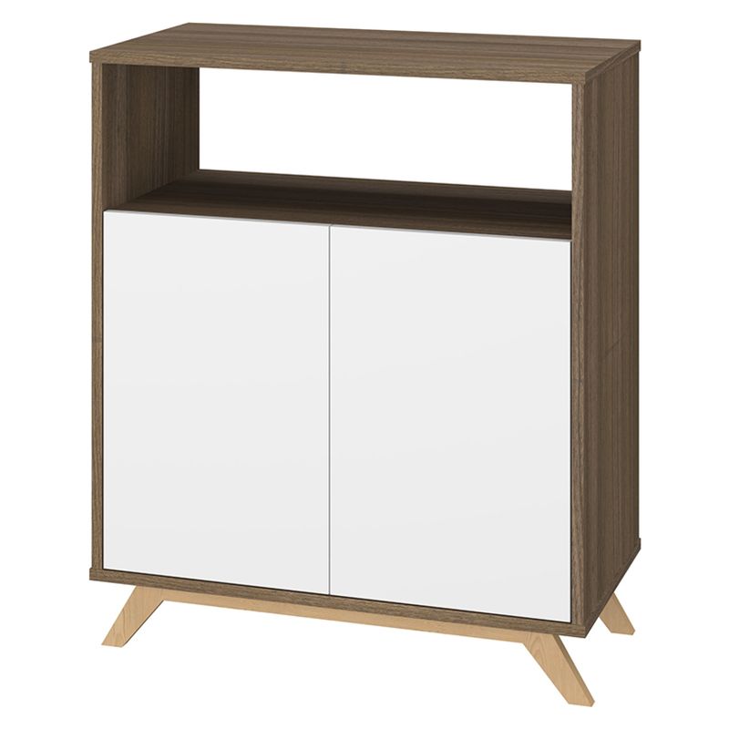 HOME MOBILI - Arrimo Out 2 Puertas Blanco-Roble Out Home Mobili