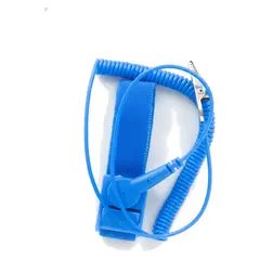 GENERICO - Pack 3 Pulsera antiestática con cable y pinza caimán