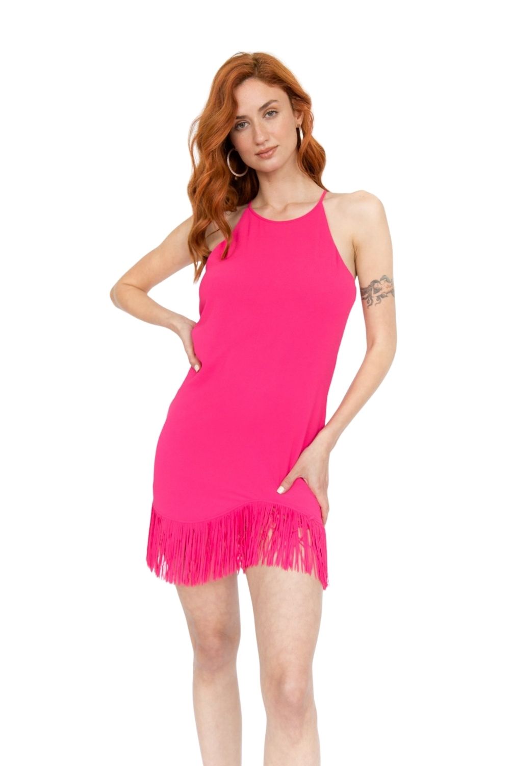 RACAVENTURA - Vestido Corto Flecos Charleston