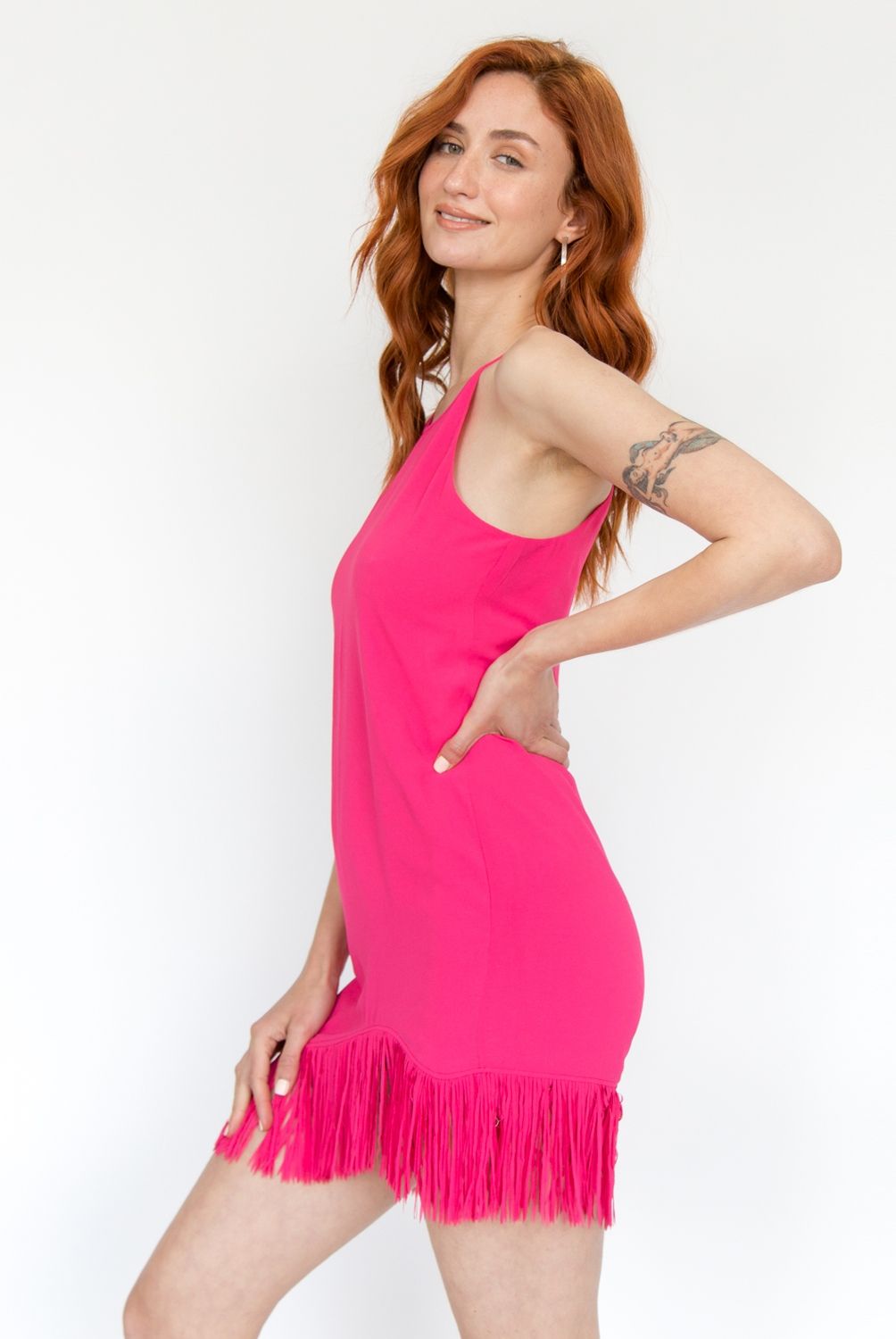 RACAVENTURA - Vestido Corto Flecos Charleston